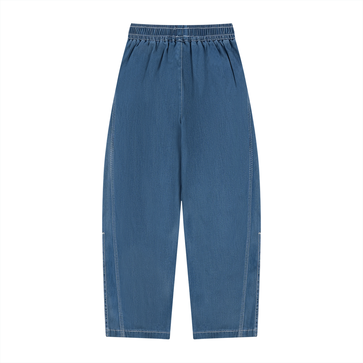 JAQUSONNE LOGO KIDS VINTAGE WASH JEANS