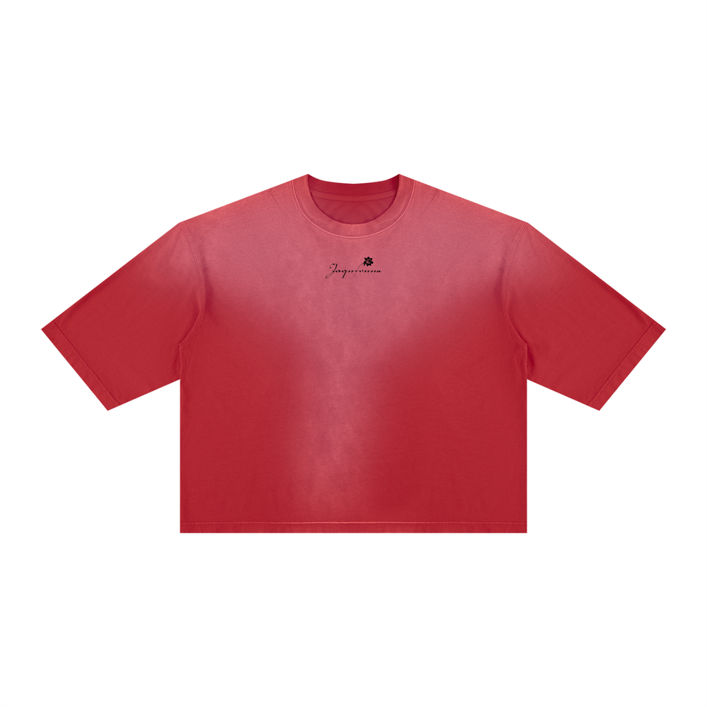 DAFFODIL LOGO VINTAGE WASH SUNFADE BOXY T-SHIRT