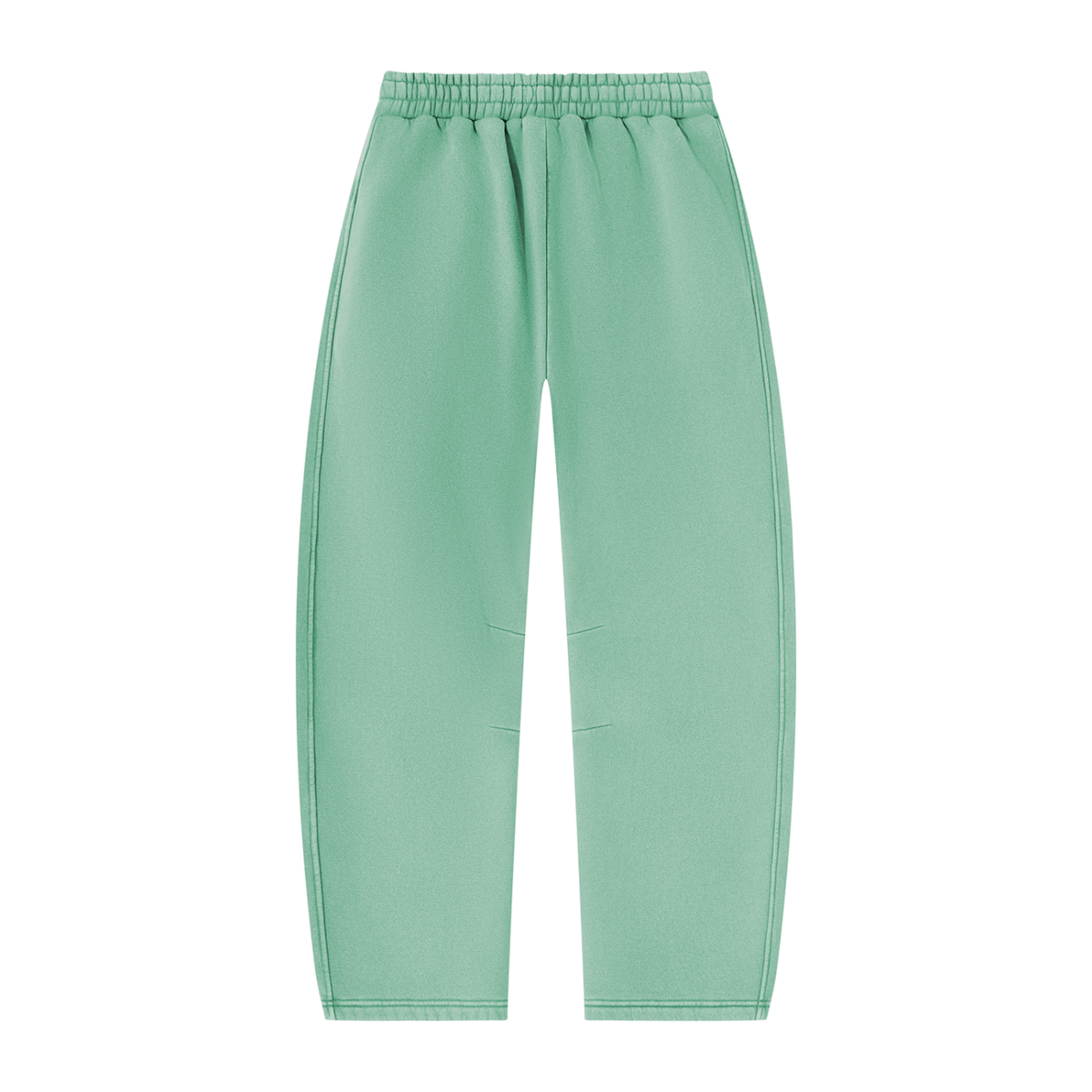 DAFFODIL LOGO VINTAGE WASH BARREL LEG FLEECE SWEATPANTS