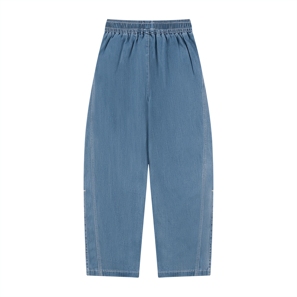 JAQUSONNE LOGO KIDS VINTAGE WASH JEANS