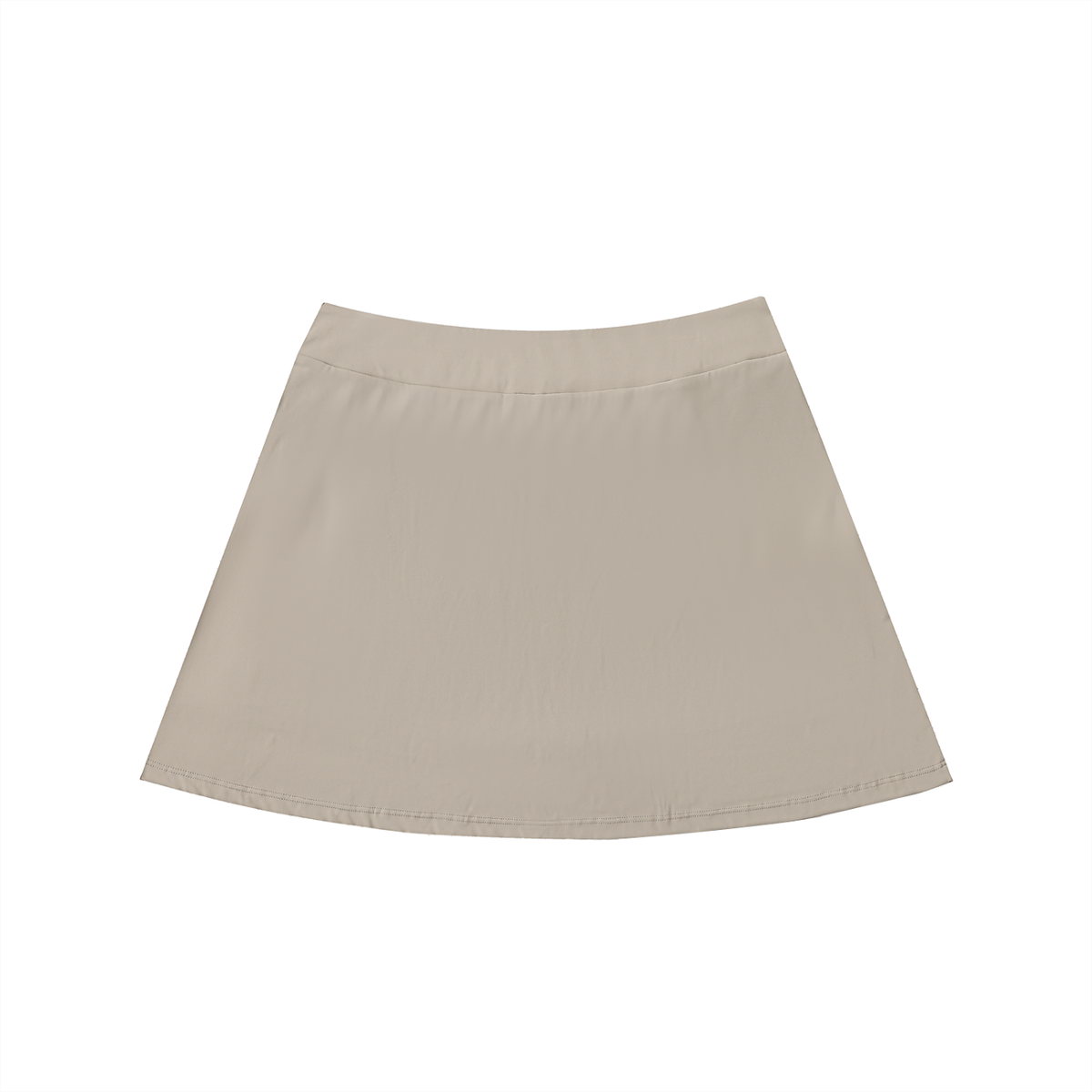 VARSITY LOGO HIGH-WAIST POCKET A-LINE SKIRT