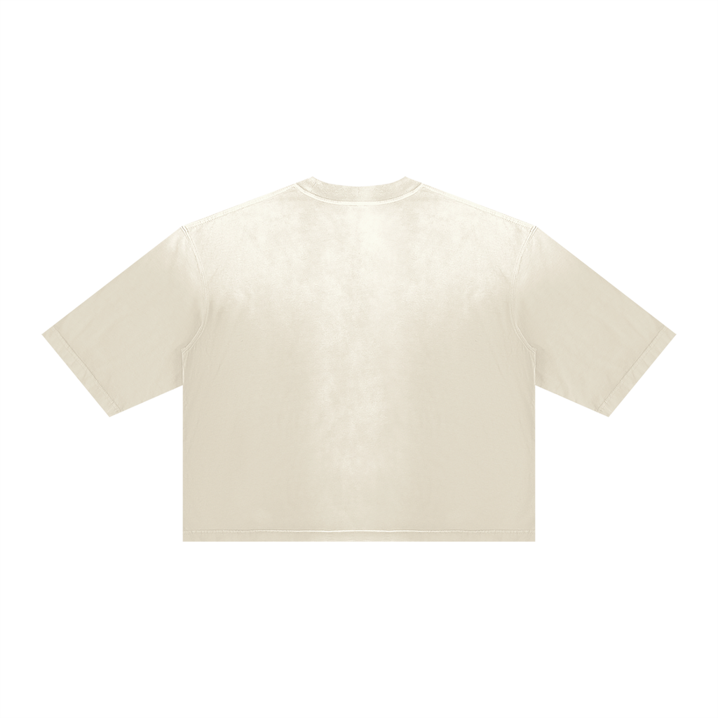 DAFFODIL LOGO VINTAGE WASH SUNFADE BOXY T-SHIRT