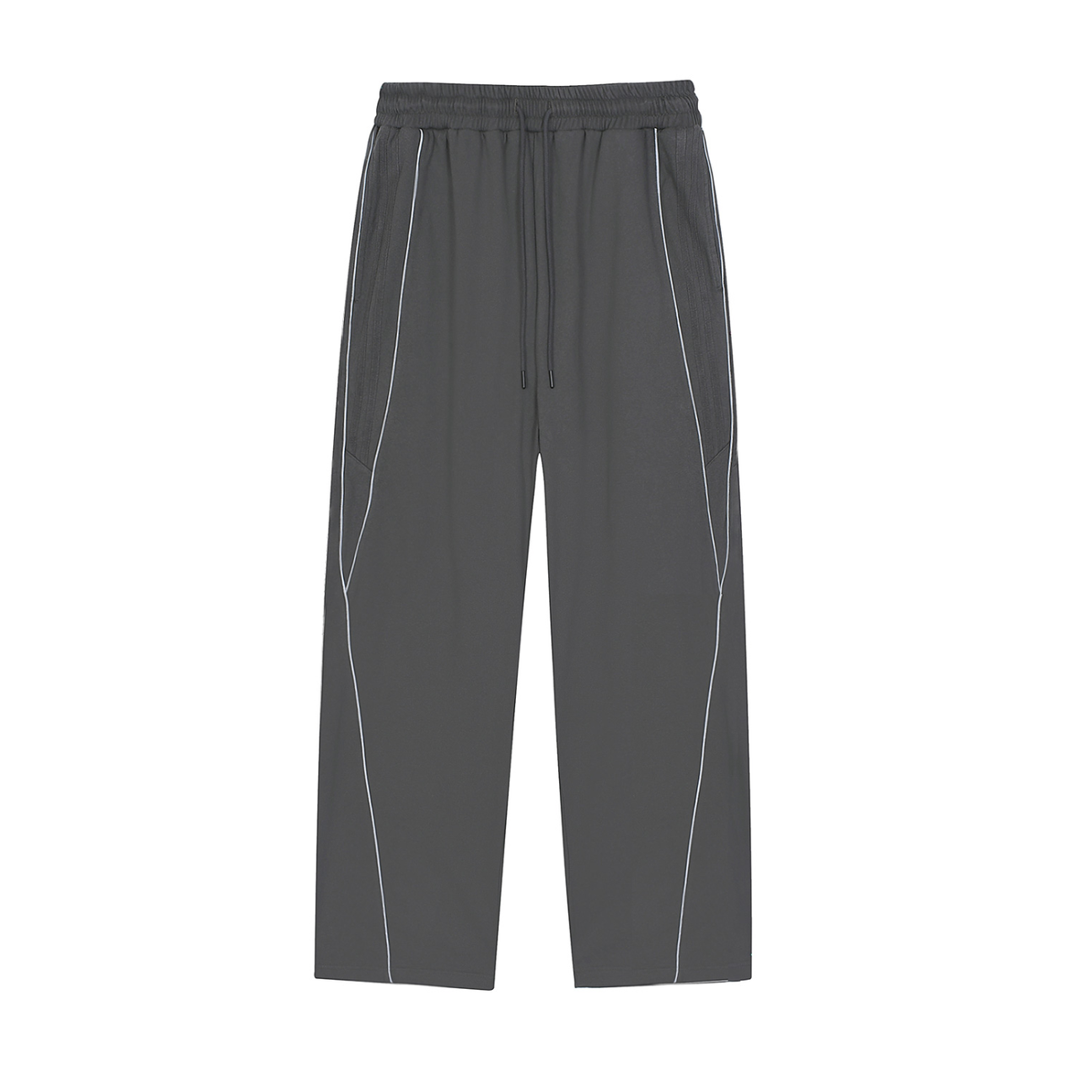 VARSITY LOGO REFLECTION STRIPED STRAIGHT-LEG SWEATPANTS