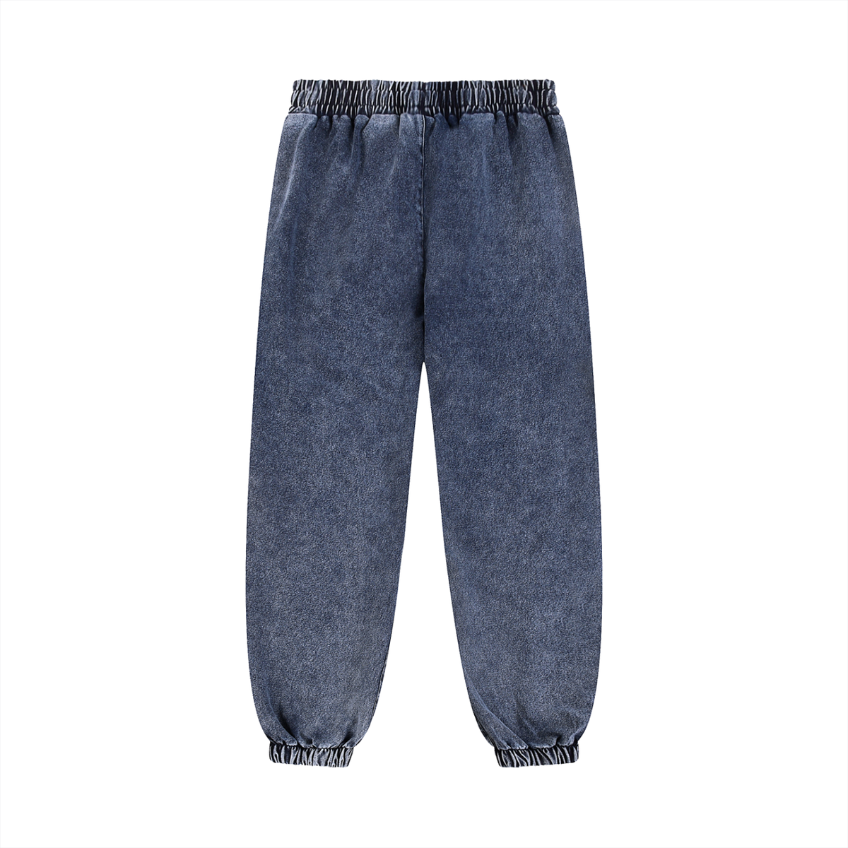 JAQUSONNE LOGO SNOW WASH JOGGED SWEATPANTS