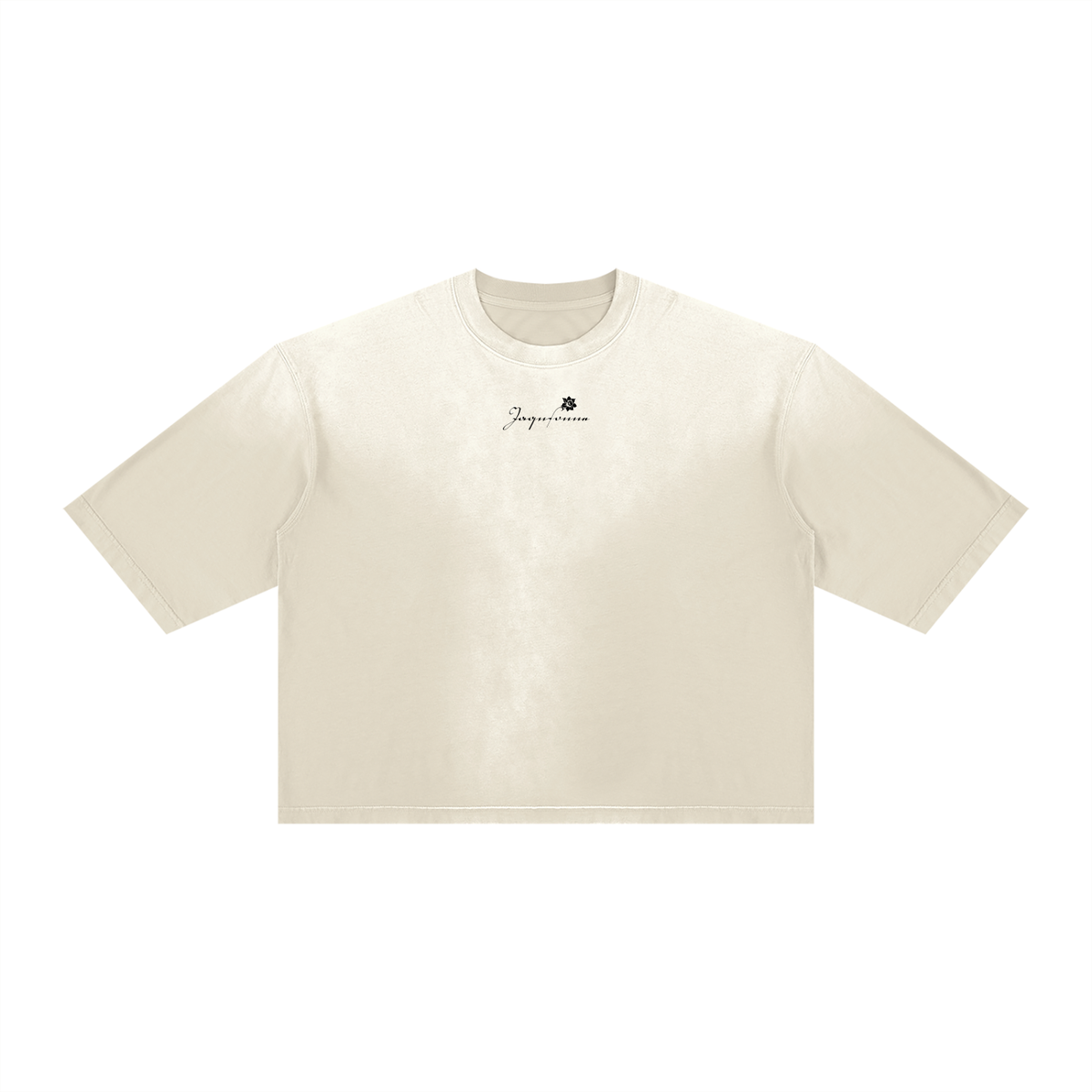 DAFFODIL LOGO VINTAGE WASH SUNFADE BOXY T-SHIRT