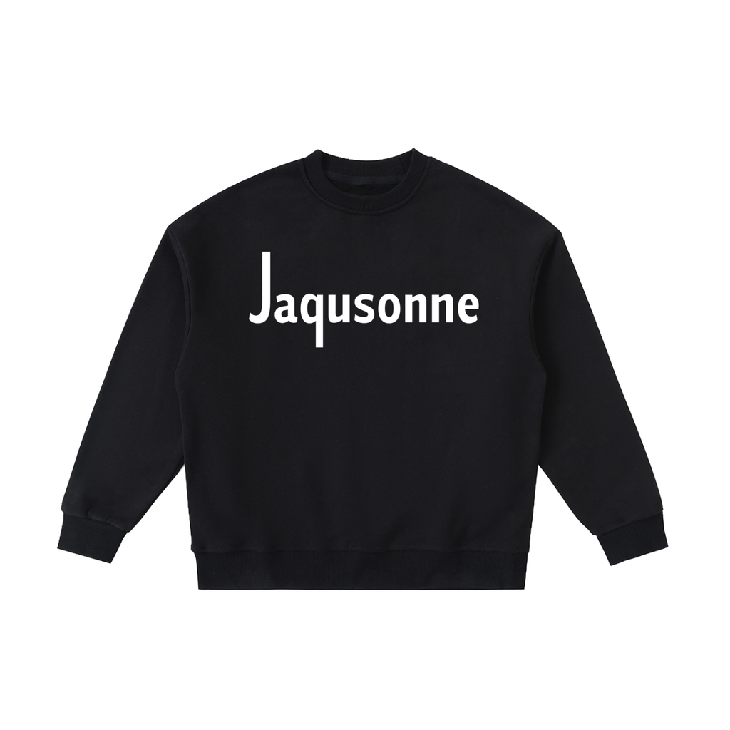 JAQUSONNE LOGO ESSENTIAL FLEECE KIDS CREWNECK SWEATSHIRT