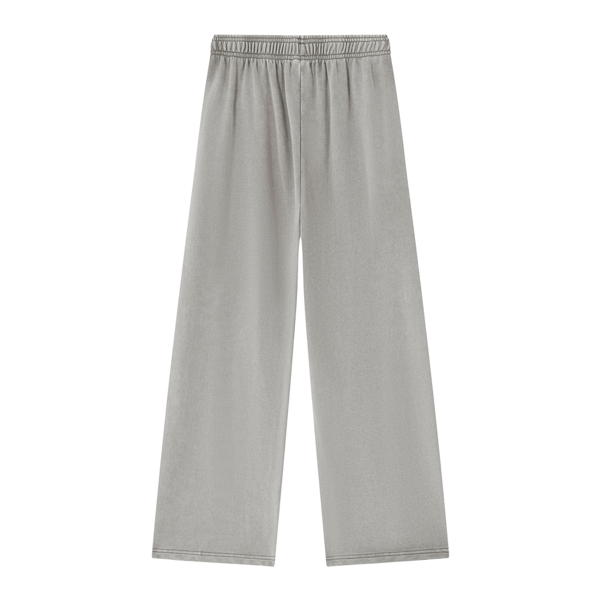 JAQUSONNE LOGO MINERAL WASH STRAIGHT SWEATPANTS