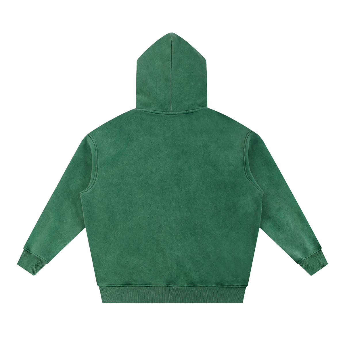 JAQUSONNE LOGO SNOW WASHED OVERSIZED HOODIE