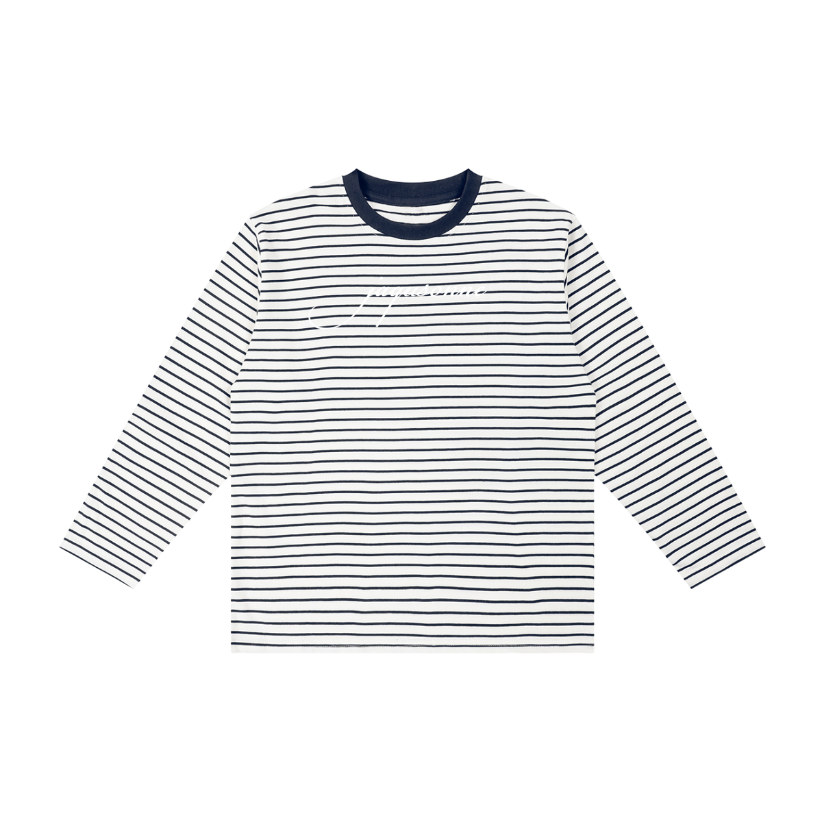 SCRIPT LOGO KIDS STRIPED LONG SLEEVE T-SHIRT