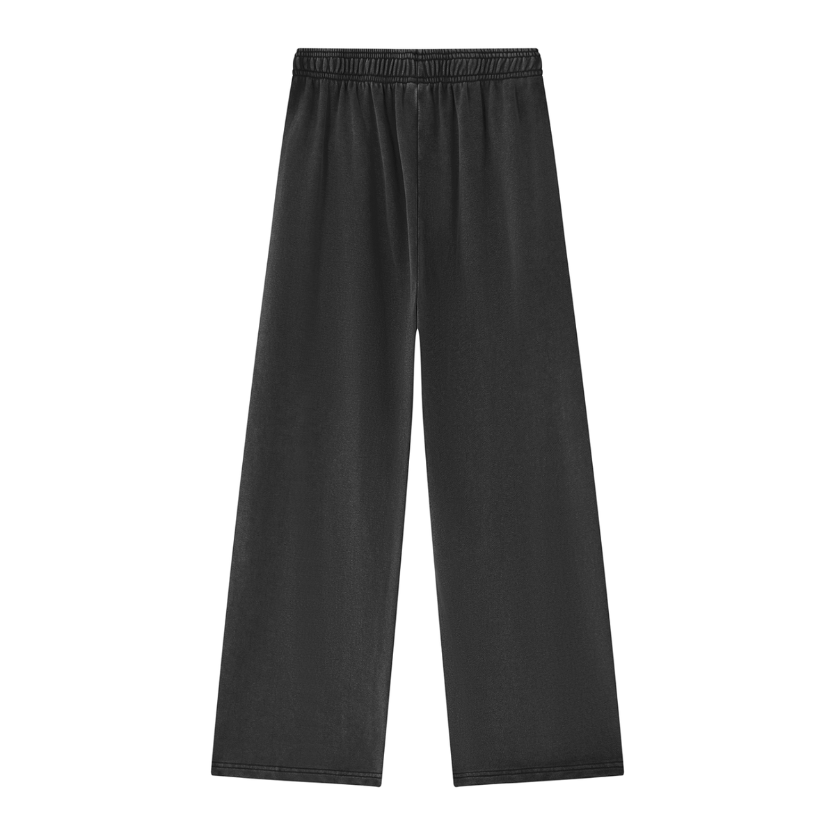 JAQUSONNE LOGO MINERAL WASH STRAIGHT SWEATPANTS