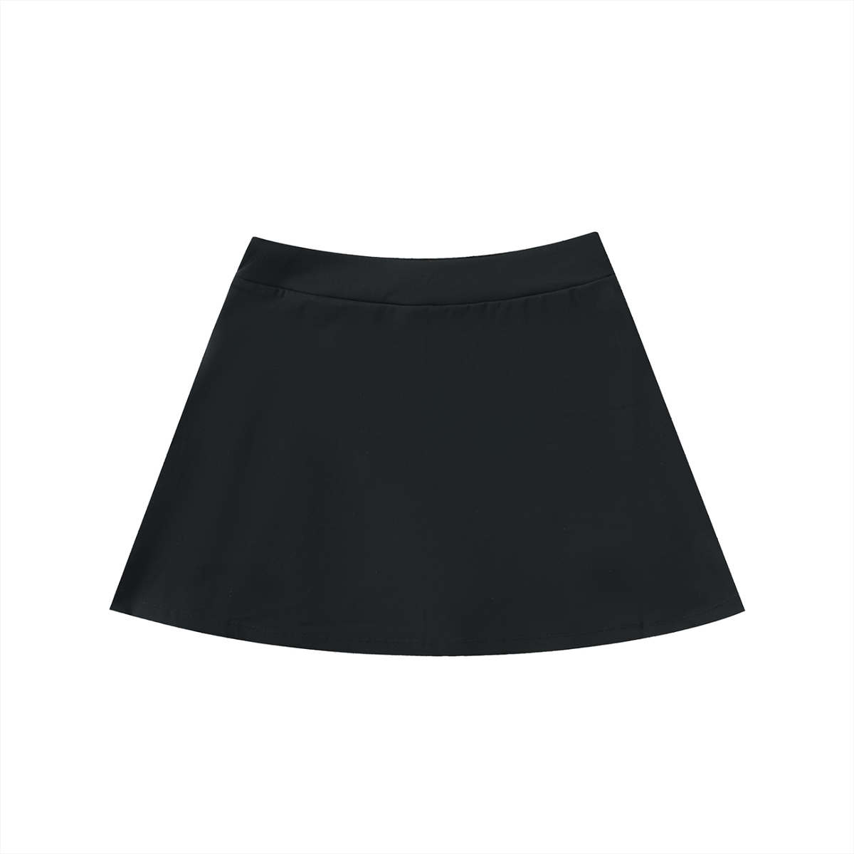 VARSITY LOGO HIGH-WAIST POCKET A-LINE SKIRT