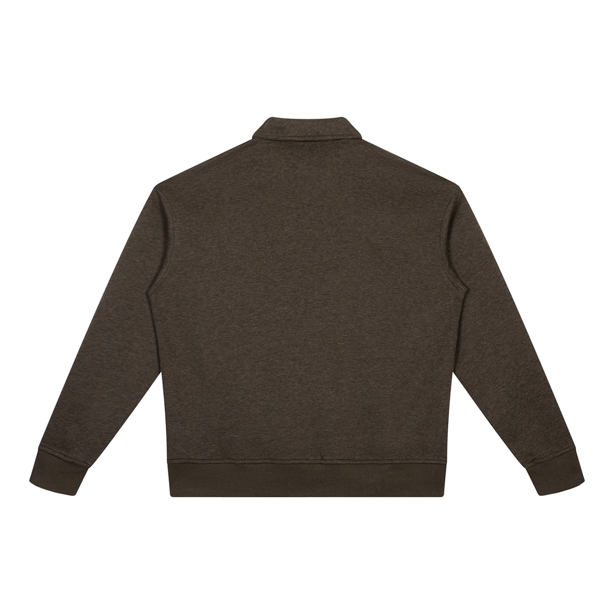 DAFFODIL LOGO BOXY QUARTER-ZIP SWEATSHIRT
