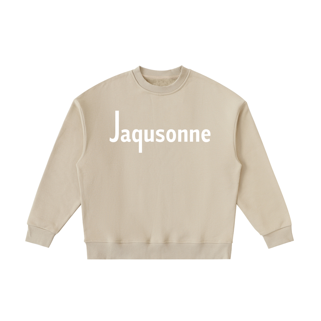 JAQUSONNE LOGO ESSENTIAL FLEECE KIDS CREWNECK SWEATSHIRT