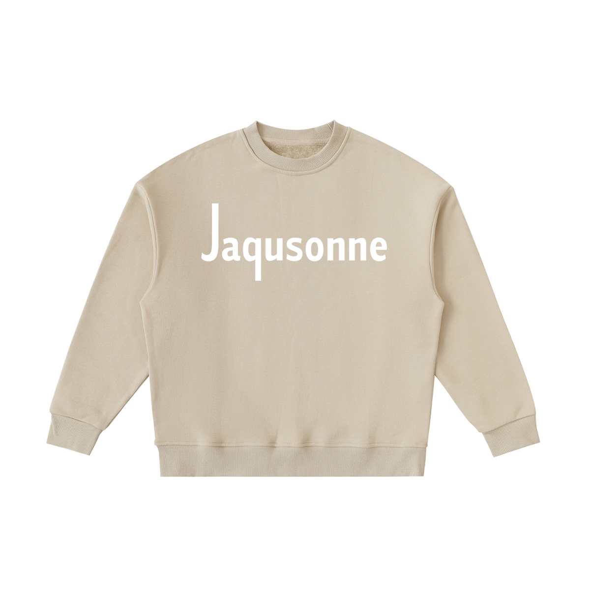 JAQUSONNE LOGO ESSENTIAL FLEECE KIDS CREWNECK SWEATSHIRT