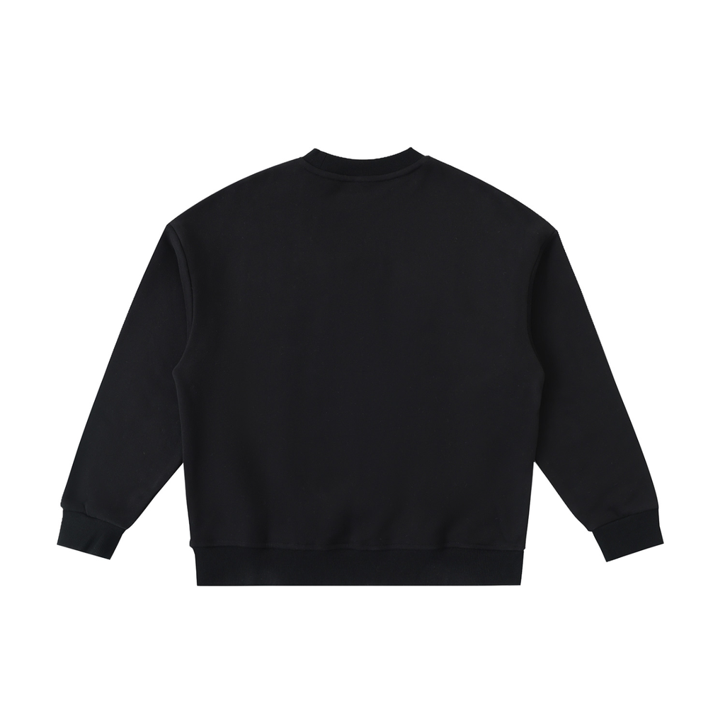 JAQUSONNE LOGO ESSENTIAL FLEECE KIDS CREWNECK SWEATSHIRT