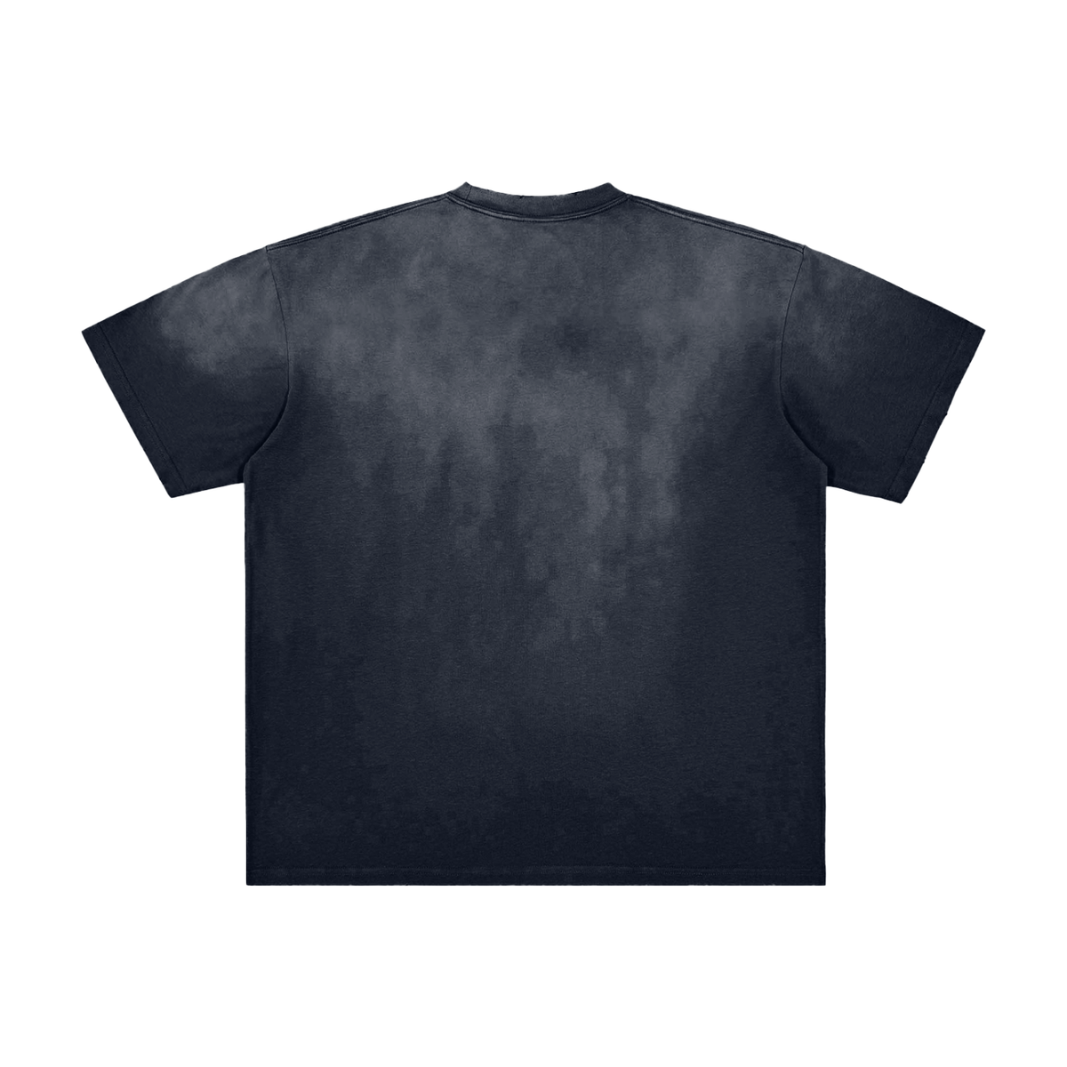 JAQUSONNE LOGO VINTAGE WASHED FRAYED T-SHIRT