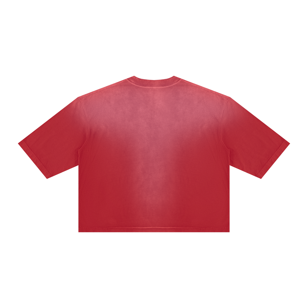 DAFFODIL LOGO VINTAGE WASH SUNFADE BOXY T-SHIRT