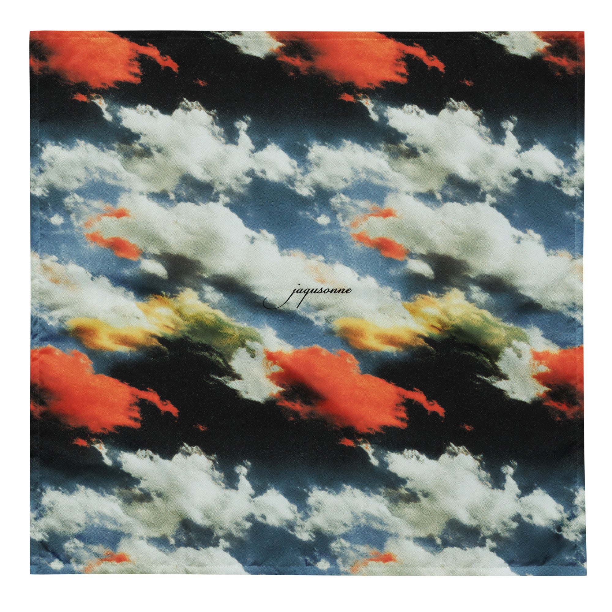 SCRIPT LOGO SKY BANDANA