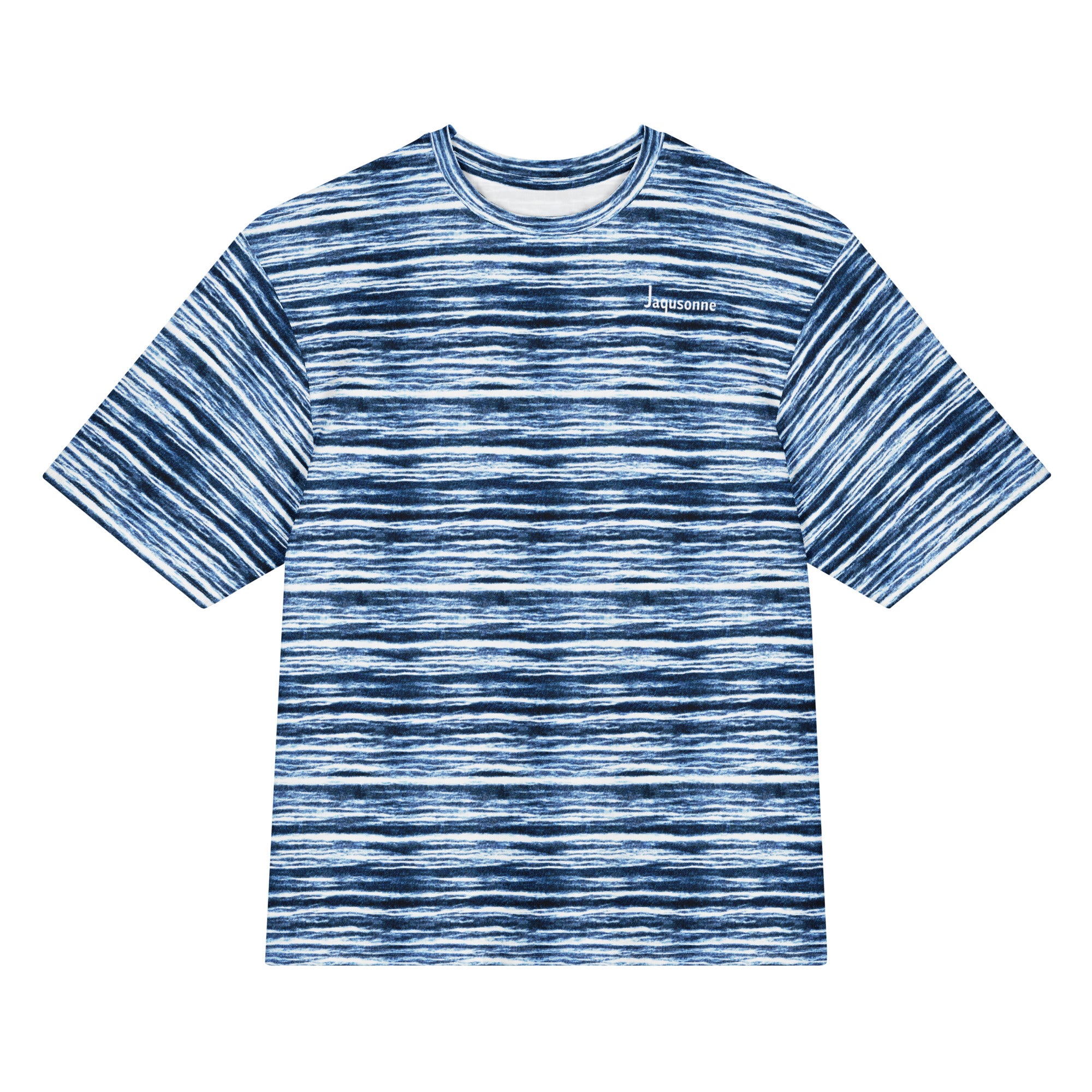 JAQUSONNE LOGO TROMPE-L OVERSIZED COTTON T-SHIRT