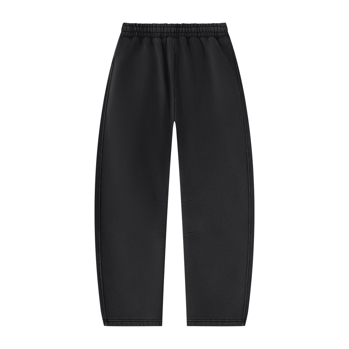 DAFFODIL LOGO VINTAGE WASH BARREL LEG FLEECE SWEATPANTS