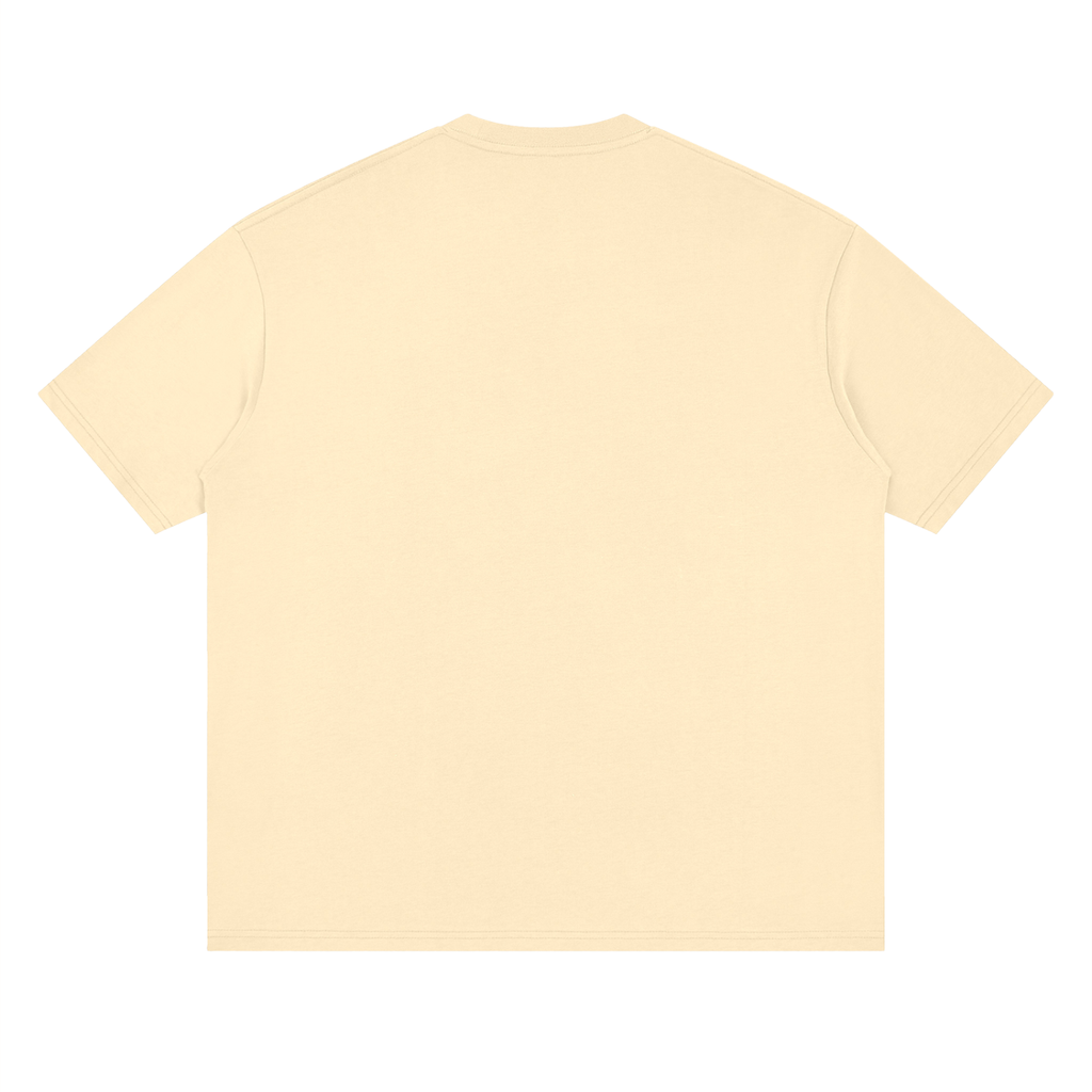 DAFFODIL LOGO LOOSE DROP SHOULDER T-SHIRT