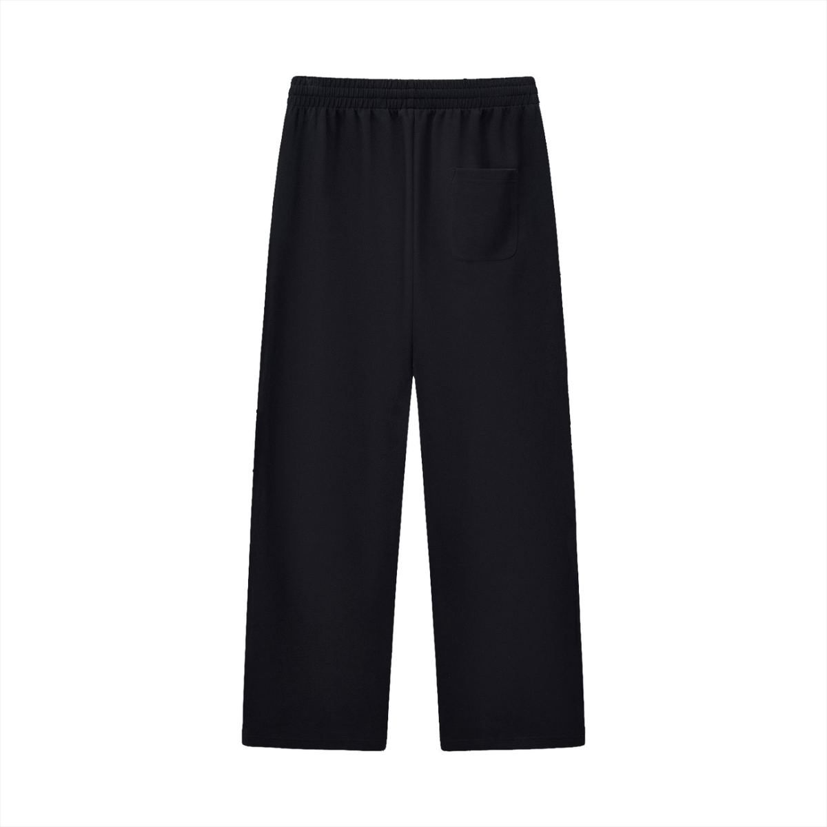 JAQUSONNE VARSITY LOGO STRIPE STRAIGHT SWEATPANTS