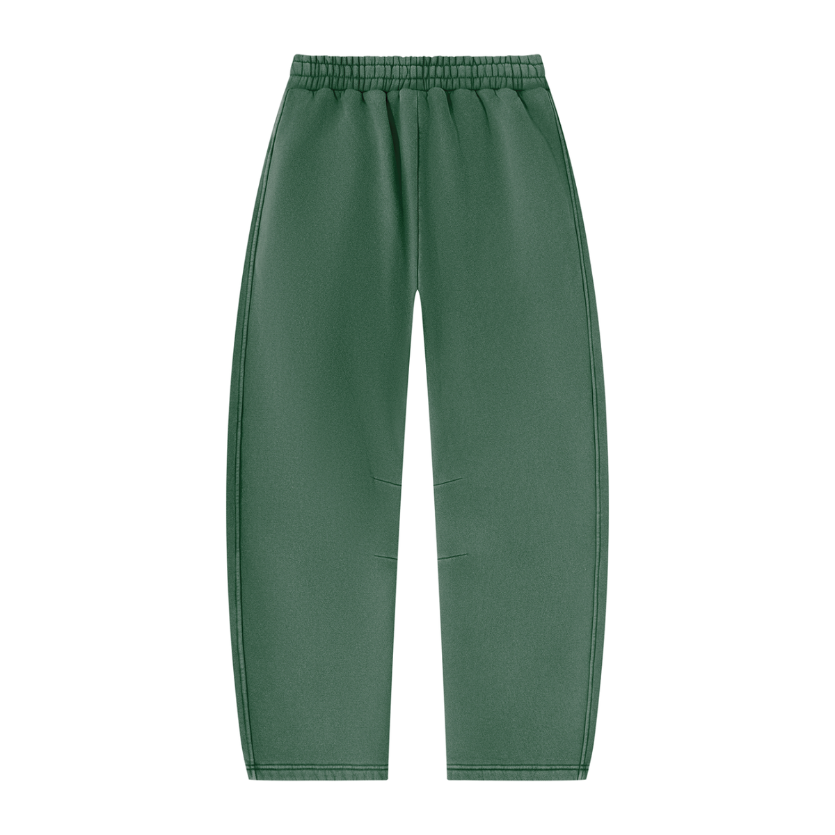 DAFFODIL LOGO VINTAGE WASH BARREL LEG FLEECE SWEATPANTS