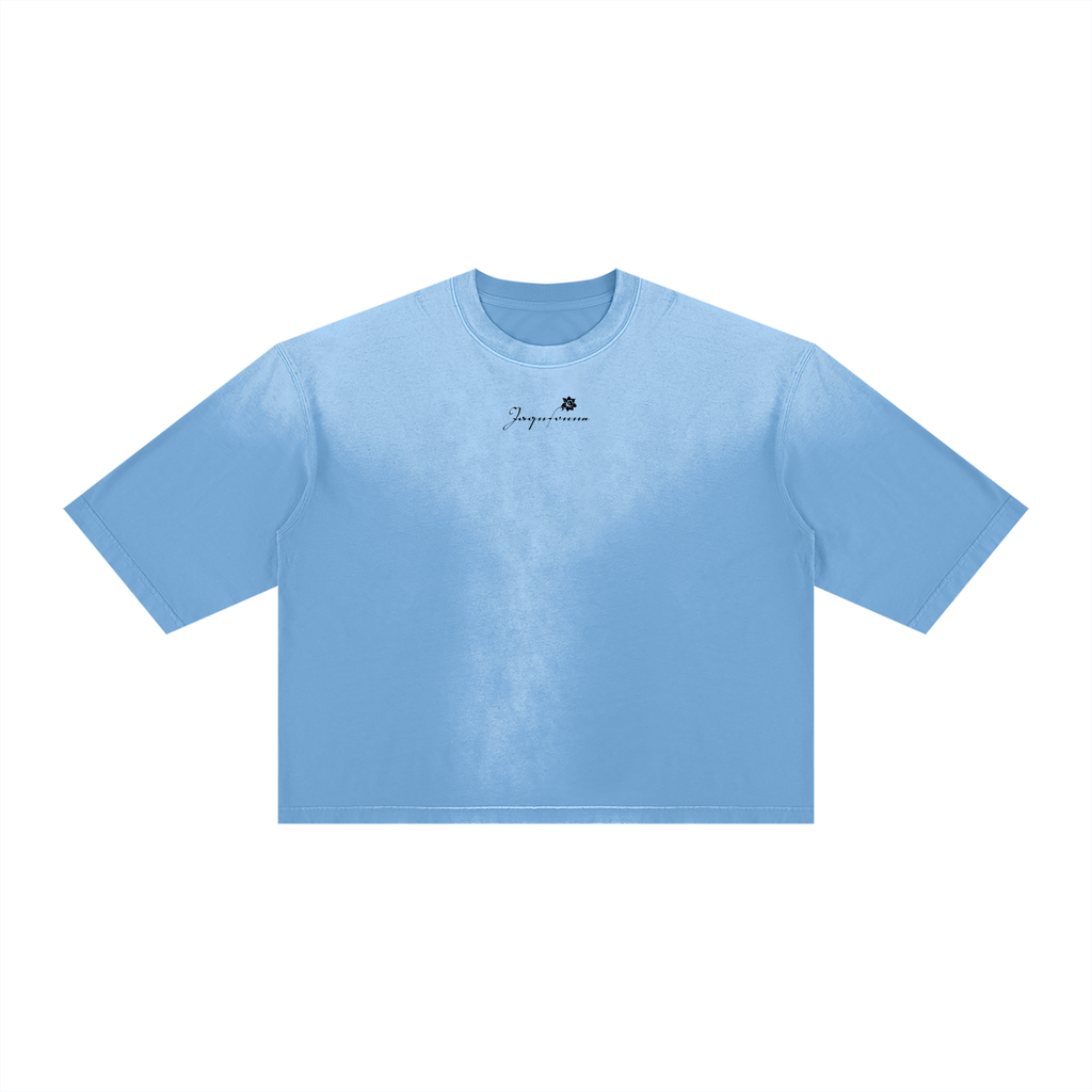 DAFFODIL LOGO VINTAGE WASH SUNFADE BOXY T-SHIRT