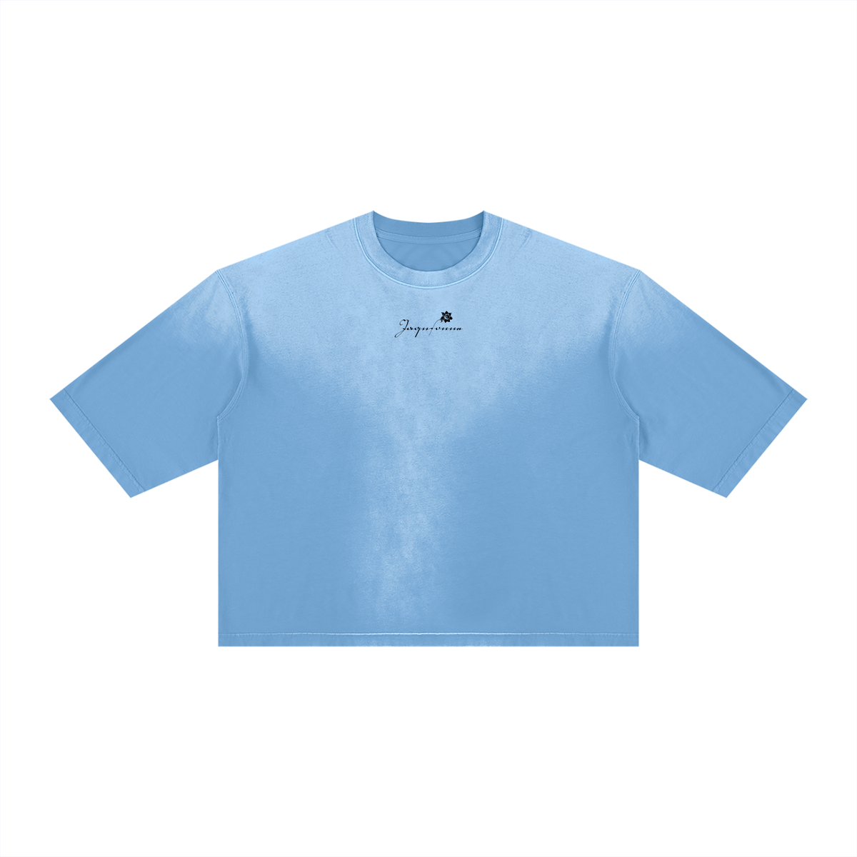 DAFFODIL LOGO VINTAGE WASH SUNFADE BOXY T-SHIRT