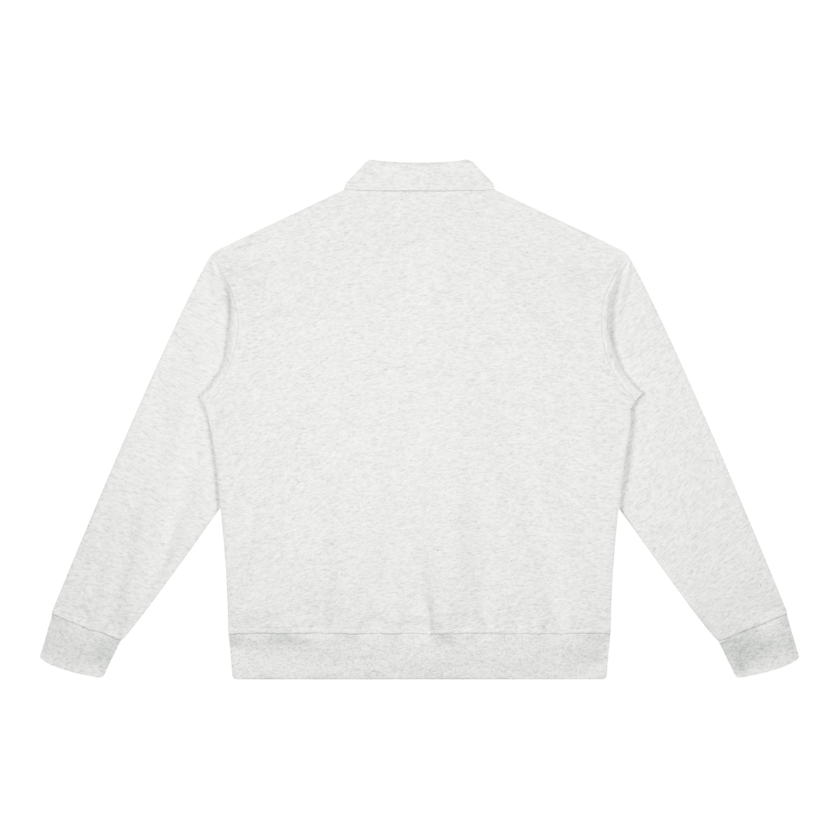 DAFFODIL LOGO BOXY QUARTER-ZIP SWEATSHIRT