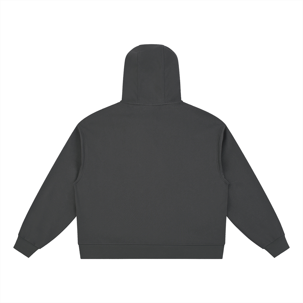 DAFFODIL LOGO BOXY BUTTON PLACKET HOODIE