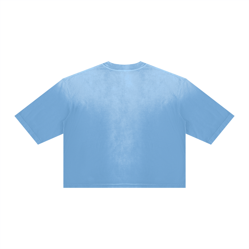 DAFFODIL LOGO VINTAGE WASH SUNFADE BOXY T-SHIRT