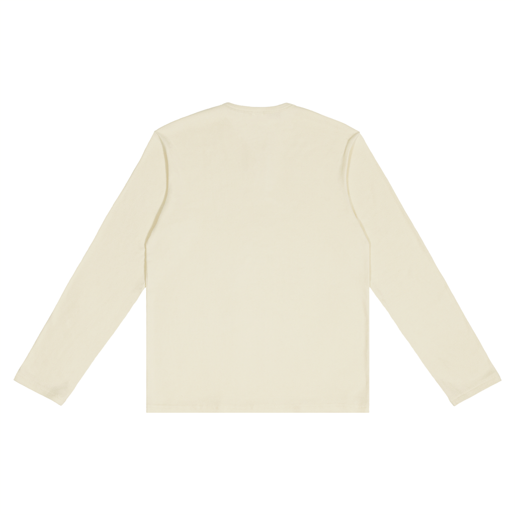 LONG SLEEVE HENLEY T-SHIRT