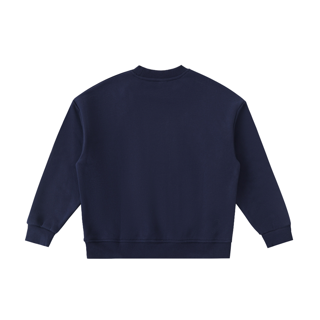 JAQUSONNE LOGO ESSENTIAL FLEECE KIDS CREWNECK SWEATSHIRT