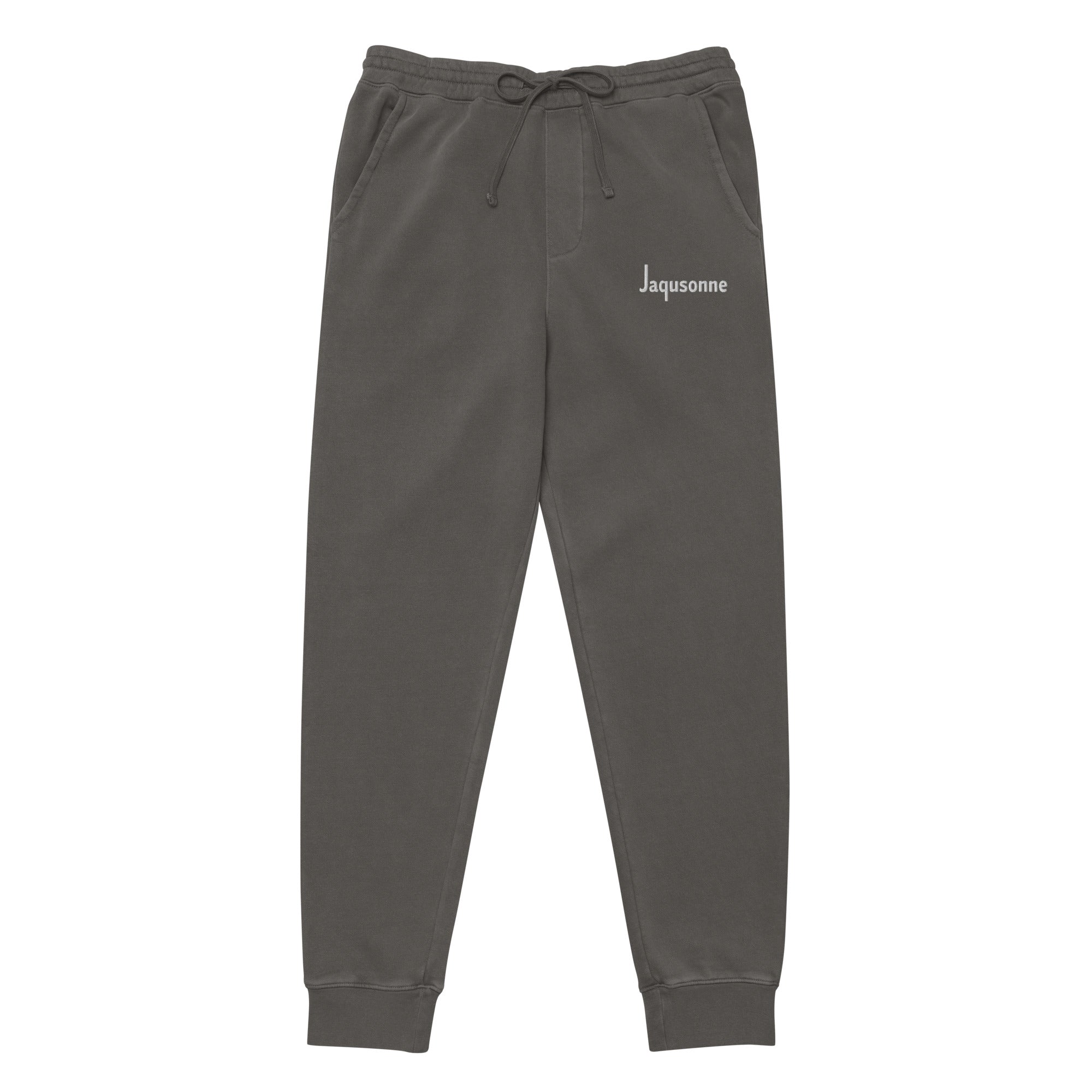 JAQUSONNE LOGO PIGMENT-DYED SWEATPANTS