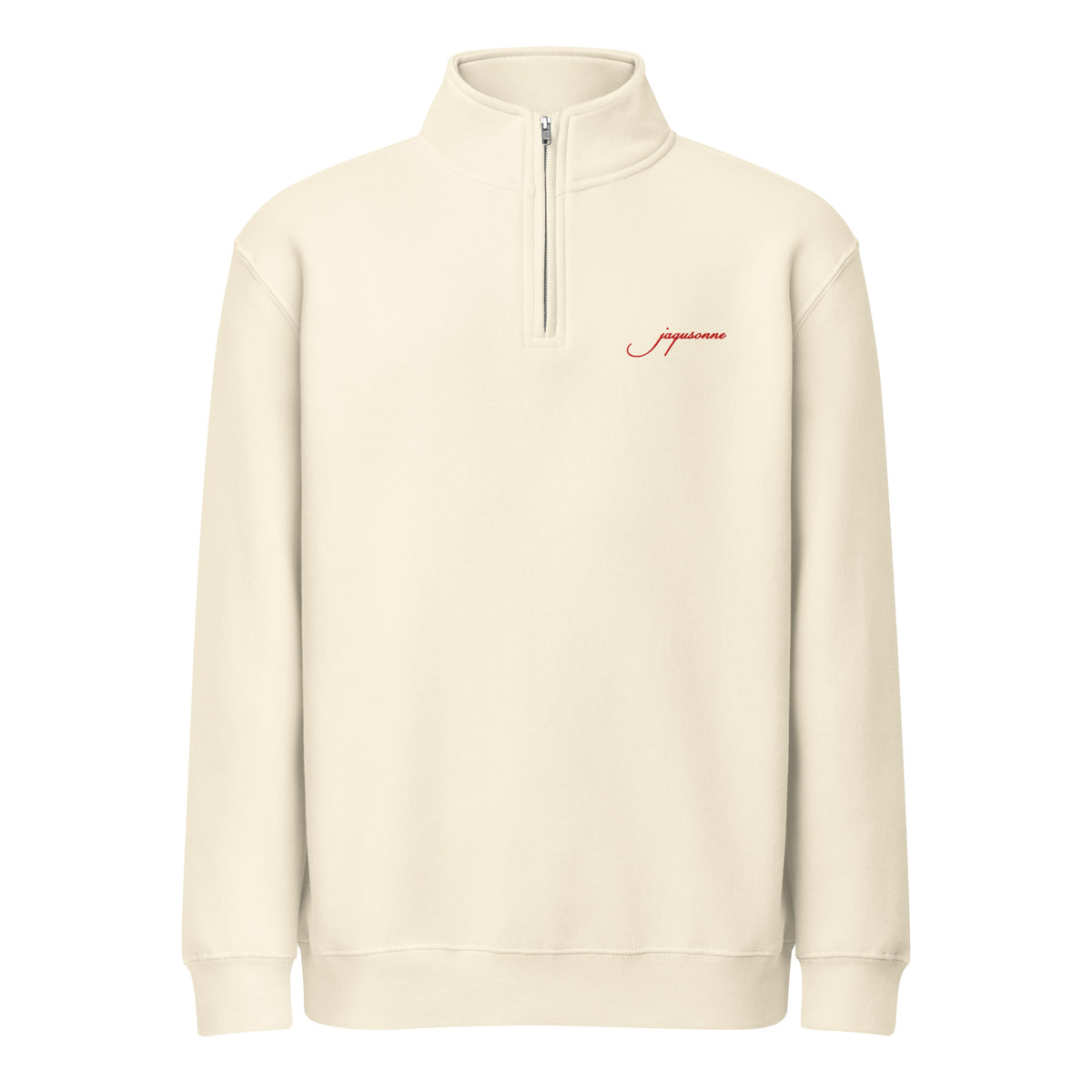 SCRIPT LOGO 1/4 ZIP SWEATSHIRT